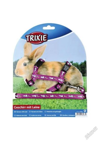 Лот: 5554403. Фото: 1. Шлейка с поводком Trixie 6263... Ошейники, одежда, конное снаряжение