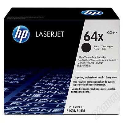Лот: 1289453. Фото: 1. тонер-картридж hp cc364x к lj... Картриджи, расходные материалы