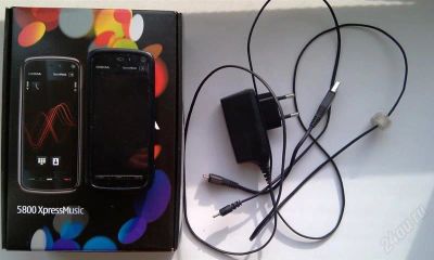Лот: 1145817. Фото: 1. Nokia 5800 Оригинал. Смартфоны