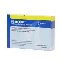 Лот: 22465639. Фото: 1. Фебихол (Febichol) капс.100мг... Лекарства