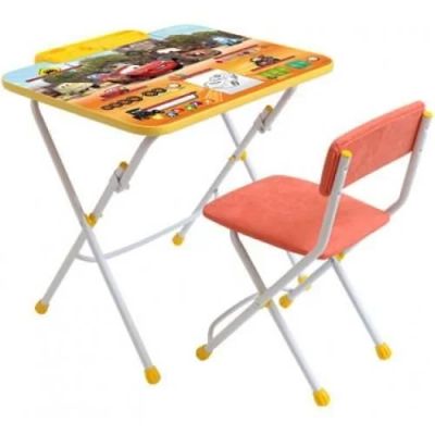 Лот: 14506365. Фото: 1. Комплект Disney 2 - Тачки (стол... Столики, стулья, парты