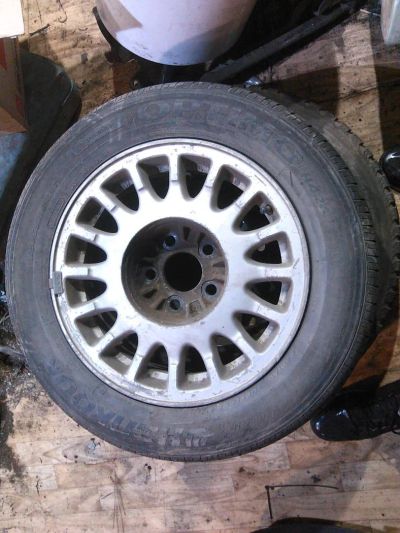 Лот: 9387426. Фото: 1. диски r15 5x114.3 на резине 3шт... Шины на дисках