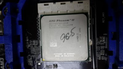 Лот: 13844024. Фото: 1. Процессор AMD Phenom II 965 Black... Процессоры