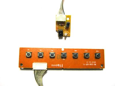 Лот: 24578441. Фото: 1. WB-32H8-KEY-V1, WBH-LED-J4, кнопки... Запчасти для телевизоров, видеотехники, аудиотехники