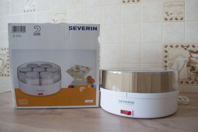 Лот: 5274259. Фото: 1. Йогуртница Severin 13 Вт (Германия... Кухонная