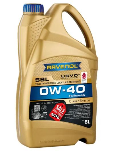 Лот: 24881863. Фото: 1. Масло моторное Ravenol SSL SAE... Масла, жидкости