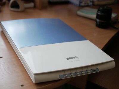 Лот: 10703880. Фото: 1. Сканер BENQ 5250C. Сканеры