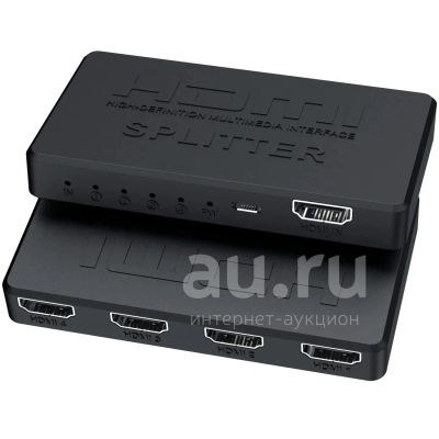 Лот: 24567033. Фото: 1. HDMI 4K (4096×2160) сплиттер/разветвитель... Другое (периферия)