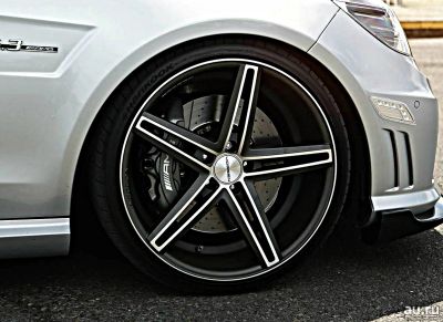 Лот: 16877296. Фото: 1. Vossen CV5 - 5 шт. + резина. Диски