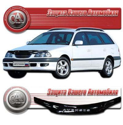 Лот: 3065501. Фото: 1. Дефлектор капота черный Toyota... Детали тюнинга