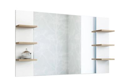 Лот: 23663041. Фото: 1. Зеркало с полкой Sanflor Ингрид. Мебель для ванной комнаты