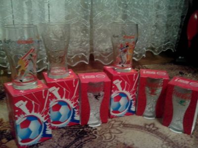 Лот: 3610272. Фото: 1. С рубля! Стаканы акций Coca-Cola. Остальная сувенирная продукция