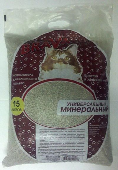 Лот: 12717865. Фото: 1. Наполнитель Brava (Брава) 15л... Миски, лотки, наполнители