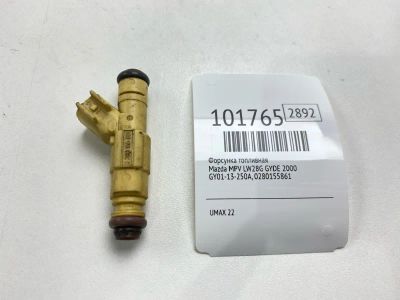 Лот: 24862311. Фото: 1. Форсунка топливная Mazda Mpv 2000... Топливная система