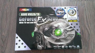 Лот: 3576310. Фото: 1. Новая!!! Видеокарта ASUS V9520... Видеокарты
