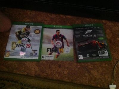Лот: 4793728. Фото: 1. Nhl 15 Xbox One и также Forza... Игровые приставки, консоли