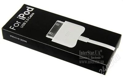 Лот: 22003. Фото: 1. USB кабель для Apple iPod/iPhone. Дата-кабели, переходники