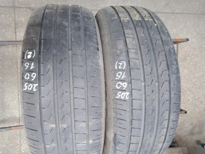 Лот: 25376694. Фото: 1. 2шт 205-60-16 Pirelli Cinturato... Шины