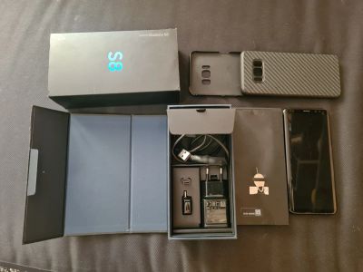 Лот: 16921612. Фото: 1. Samsung galaxy s8 black 64gb. Смартфоны
