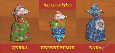 Лот: 1417421. Фото: 1. Открытка (триптих) "Девка-баба... Открытки, конверты