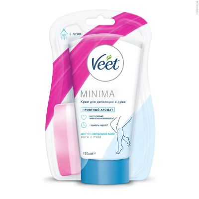 Лот: 24787422. Фото: 1. Veet Спа Крем-депилятор в душе... Лекарства