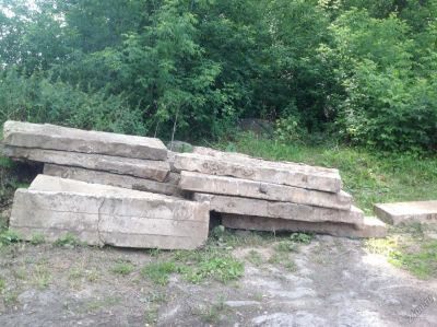 Лот: 5812344. Фото: 1. ЖБИ плиты блоки Б/У Цена за все... ЖБИ