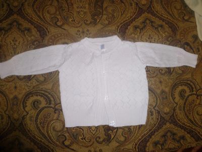 Лот: 3465548. Фото: 1. кофточка белая. Ползунки, распашонки, слипы