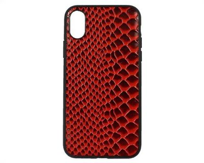 Лот: 20890903. Фото: 1. Чехол iPhone X/XS Leather Reptile... Чехлы, бамперы