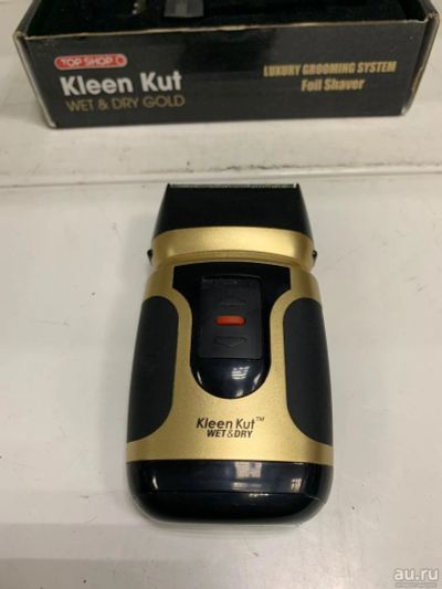 Лот: 14277919. Фото: 1. Бритва Kleen Kut WET & DRY gold. Укладка и стрижка волос, бритьё, эпиляция