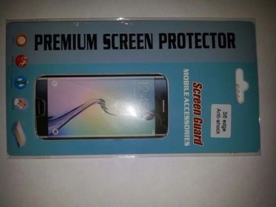 Лот: 6465419. Фото: 1. Samsung S6 edge пленка. Защитные стёкла, защитные плёнки