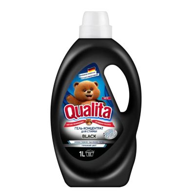 Лот: 24088041. Фото: 1. Гель для стирки Qualita, 1 л... Бытовая химия