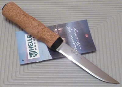 Лот: 3666228. Фото: 1. Нож "Hellefisk Cork". Фирма "HELLE... Ножи, топоры