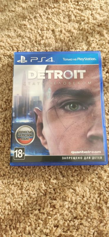 Лот: 19465154. Фото: 1. PS4 Detroit Стать человеком. Игры для консолей