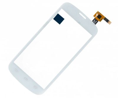 Лот: 25331091. Фото: 1. Тачскрин для ZTE V818 Белый. Дисплеи, дисплейные модули, тачскрины