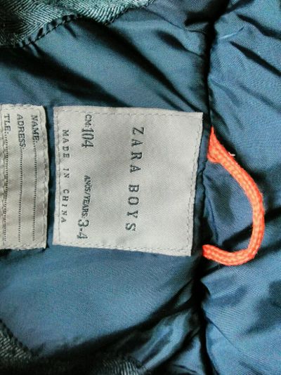 Лот: 12263435. Фото: 1. Куртка демисезрн Zara 98-104. Верхняя одежда
