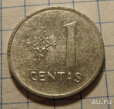 Лот: 9449525. Фото: 1. Литва 1 цент 1991. Европа