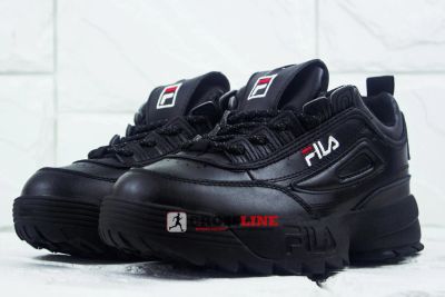 Лот: 11488286. Фото: 1. Кроссовки Fila Disruptor 2 чёрные... Кеды, кроссовки, слипоны