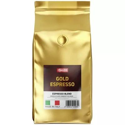 Лот: 19834170. Фото: 1. Кофе в зернах Italco Gold Espresso... Чай, кофе, какао