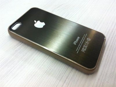 Лот: 1081540. Фото: 1. Чехол для iPhone 4 SGP CASE (Коричневый... Чехлы, бамперы