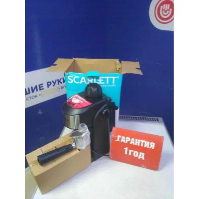 Лот: 25723811. Фото: 1. Кофеварка SCARLETT рожковая SC-CM33005. Чайники, кофемашины, кулеры
