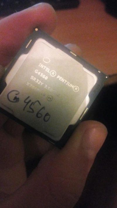 Лот: 10383278. Фото: 1. Процессор Intel Pentium G4560... Процессоры