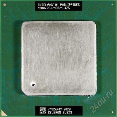 Лот: 1184480. Фото: 1. Процессор Celeron 1100A/256/100... Процессоры
