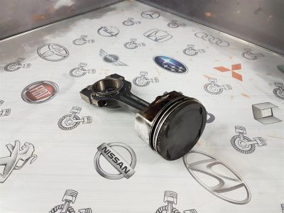 Лот: 23592150. Фото: 1. Поршень с шатуном SsangYong Rexton... Двигатель и элементы двигателя
