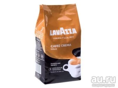 Лот: 12819471. Фото: 1. Кофе в зернах LavAzza Caffe Crema... Чай, кофе, какао