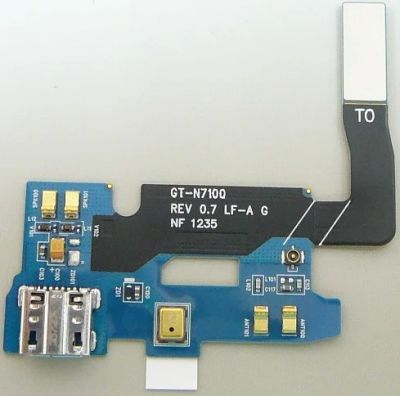 Лот: 7632041. Фото: 1. Шлейф Samsung N7100 на системный... Шлейфы, разъёмы