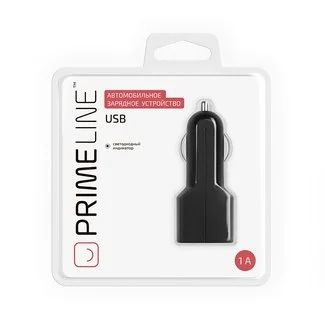 Лот: 7198404. Фото: 1. Prime line Автомобильное З/У USB... Зарядные устройства, блоки питания, адаптеры сетевые для смартфонов