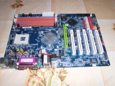 Лот: 77976. Фото: 1. МАМКА GIGABYTE. Материнские платы