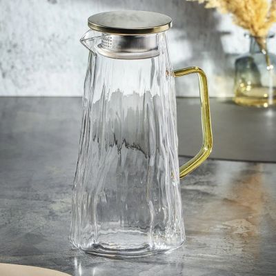 Лот: 24776348. Фото: 1. Кувшин стекло, 1.8 л, с крышкой... Кувшины, графины