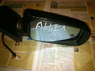 Лот: 9522852. Фото: 1. Зеркало правое Toyota Runx Allex... Кузов