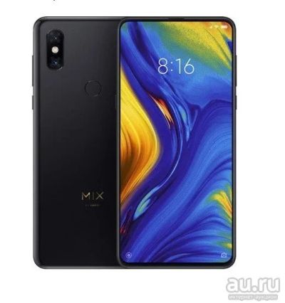 Лот: 13051810. Фото: 1. Xiaomi Mi Mix 3 6/128Gb Onyx Black... Смартфоны